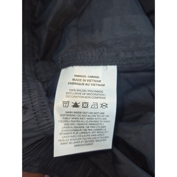 Nike XXL Checkered Mens Nylon Swim Shorts Black - Picture 4 of 7